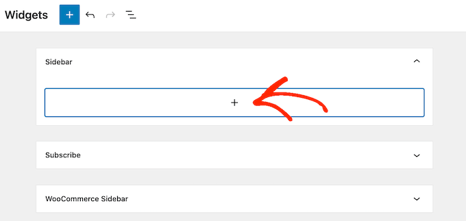 将块添加到 WordPress 主题中的小部件就绪区域 将块添加到 WordPress 主题中的小部件就绪区域