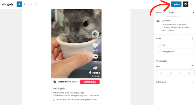 在您的网站上直播 TikTok 视频 在您的网站上直播 TikTok 视频