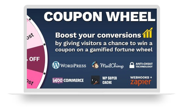 WordPress营销转盘抽奖插件 Coupon Wheel(汉化)