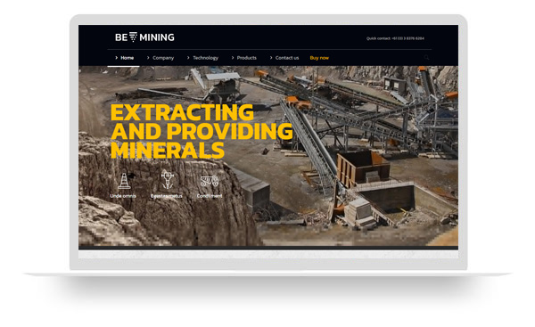 外贸矿产资源网站建设