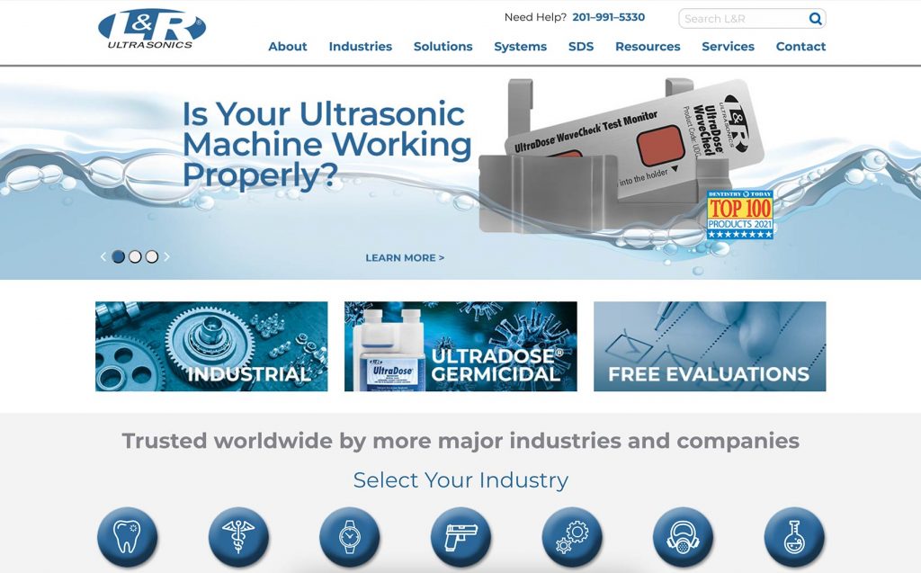 L&R Ultrasonci 制造主页
