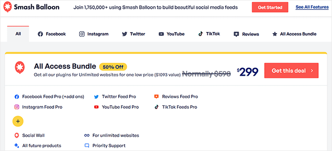 Smash Balloon All Access Bundle Smash Balloon All Access Bundle
