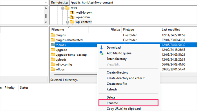 Rename theme folder Rename theme folder